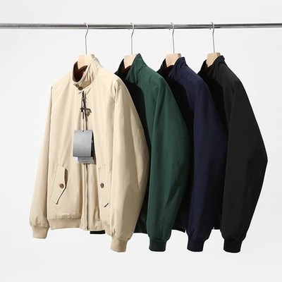 Stehkragenmantel Herren Oberbekleidung Freizeitkleidung lockere Passform Jacke R