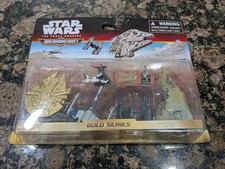 Micro Machines Star Wars Force Awakens Gold Series Battle for Jakku - Open Box