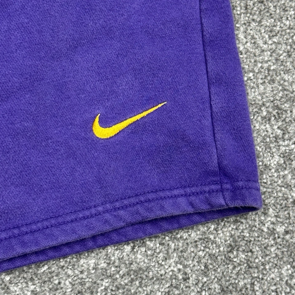 Vintage LSU Tigers Shorts Men Medium Nike Gym University College Louisiana State - Image 3 of 4