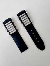 NUOVO OEM autentico 24/21 mm JORG HYSEK cinturino in gomma colore nero 24/21 mm