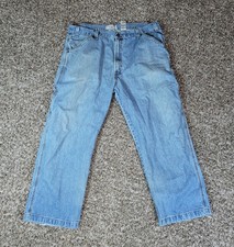 MEN'S VINTAGE DESIGNER LEVI STRAUSS JEANS DENIM 42x30