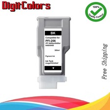 PFI-206 BK Black Ink Tank Fit Canon ImagePrograf 6400s 6400se 6400 6450