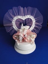 New Vintage Wilton Petite "Bells  Buds Wedding CakeTop, 106-1000