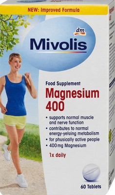 2x Mivolis Magnesium 400 Tabletten - 48g
