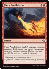 Fiery Annihilation [Foundations] Magic MTG