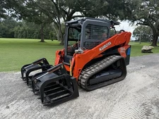 2020 KUBOTA SVL95-2 SKID STEER LOADER - HIGH FLOW FORESTRY PACKAGE - B/U CAMERA
