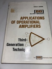 Applications of Operational Amplifiers: Burr-Brown-1973- HC/DJ-VG+