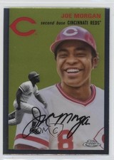 2023 Topps Chrome Platinum Anniversary Joe Morgan #427 HOF 0p6