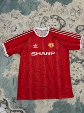 Adidas Manchester United 1990-1992 Retro Jersey - Men's XL