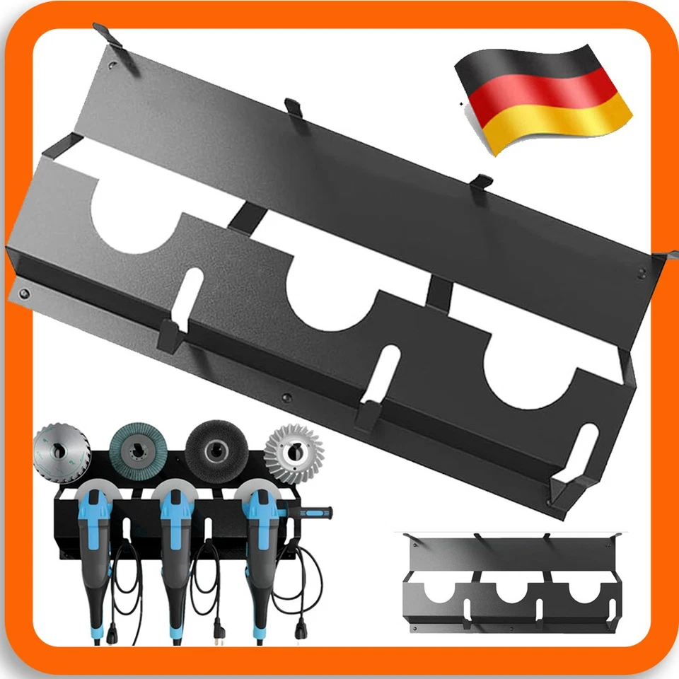 Winkelschleifer-Halter, Wandhalterung, Stahl, Winkelschleifer-Ständer, Elektrow - Bild 2 von 4