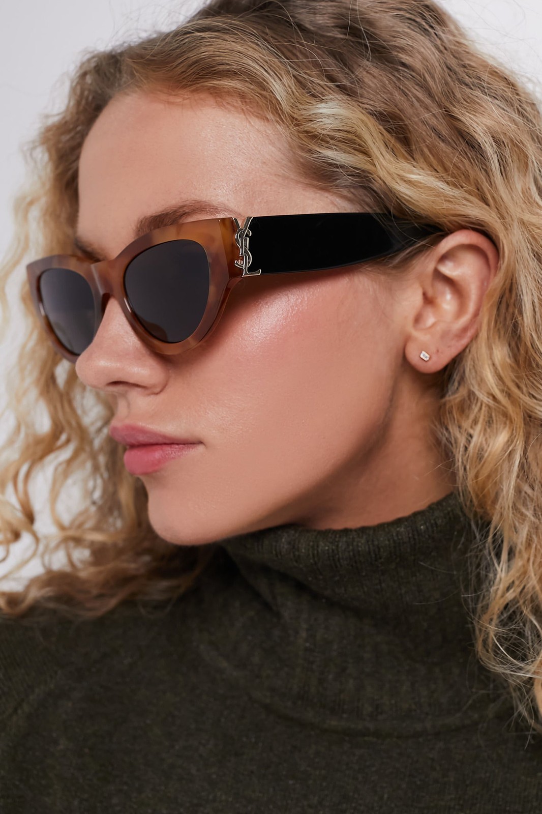 NUOVI occhiali da sole Yves Saint Laurent SL M94 007 53 mm 100% autentici