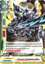 Buddyfight TCG card S-BT02/0039EN U Magnetic Swordsman, NEO Dimension Destroyer