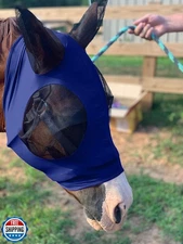 Horse Fly Mask - Arab Equine Fly Mask with Full Coverage for Eye and Ear - St