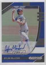 2020 Panini Prizm Draft Picks Blue 49/60 Dylan MacLean #PDP115 Auto 10m3
