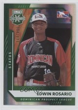 2021 Panini Elite Extra Edition Status Green 344/499 Edwin Rosario #172 04o2