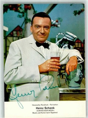 39992283 - Heinz Schenk Moderator Zum Blauen Bock Autogramm Prominente