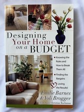 Designing Your Home on a Budget - Paperback, by Barnes Emilie; Brogger