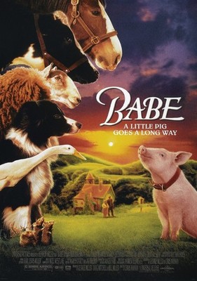 Babe Poster Print Movie Picture Film Wall Art A1-A4