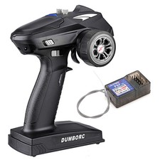 DUMBORC-X6 6CH 2.4G RC Radio Controller Transmitter+Mixed Mode P6F Receiver UK