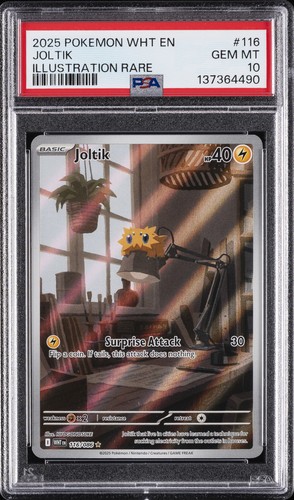 Joltik graded PSA 10 for sale on eBay