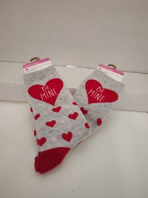 Happy Value Valentine's Day Socks. Women's Size 4-10   2 Pair