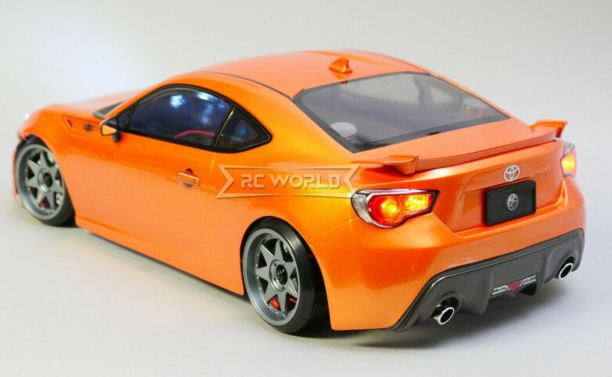 1/10 RC Car BODY Shell TOYOTA 86 BRZ FRS 190mm w/ Light Buckets