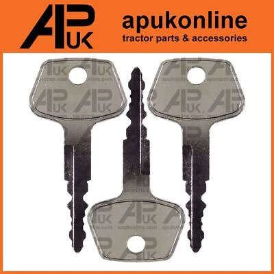 APUK 3x Ignition Keys for Daewoo Doosan Terex Bobcat Dumper Digger Excavator F900