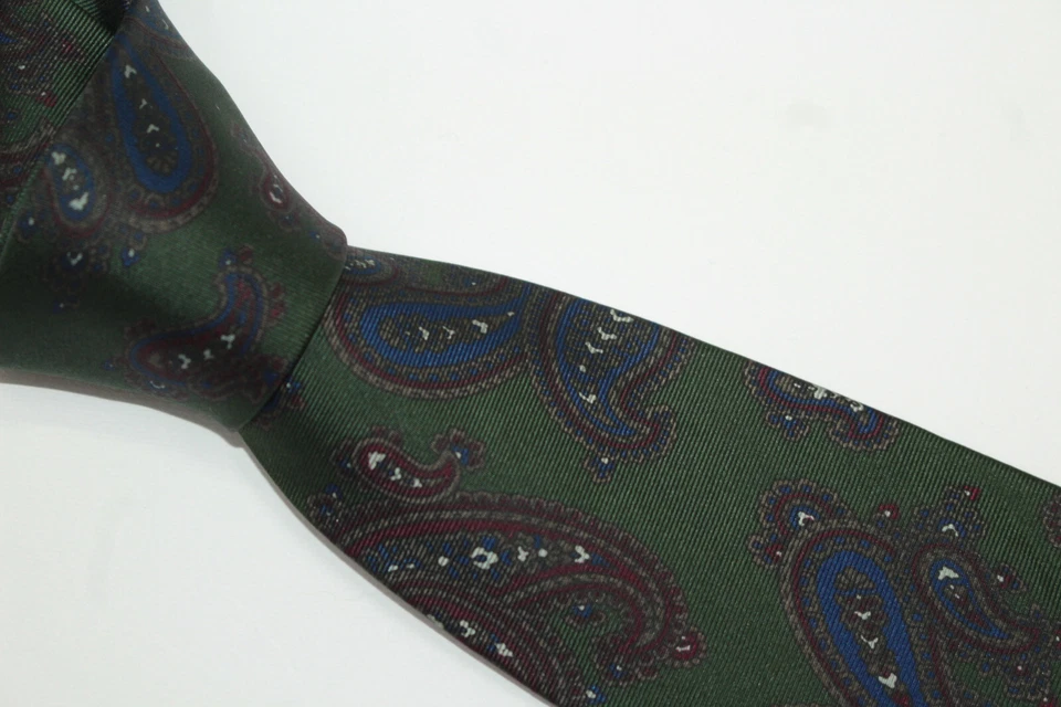 Corbata de seda BARTON MODA Hecha en Italia F78477 Foto 3 de 4