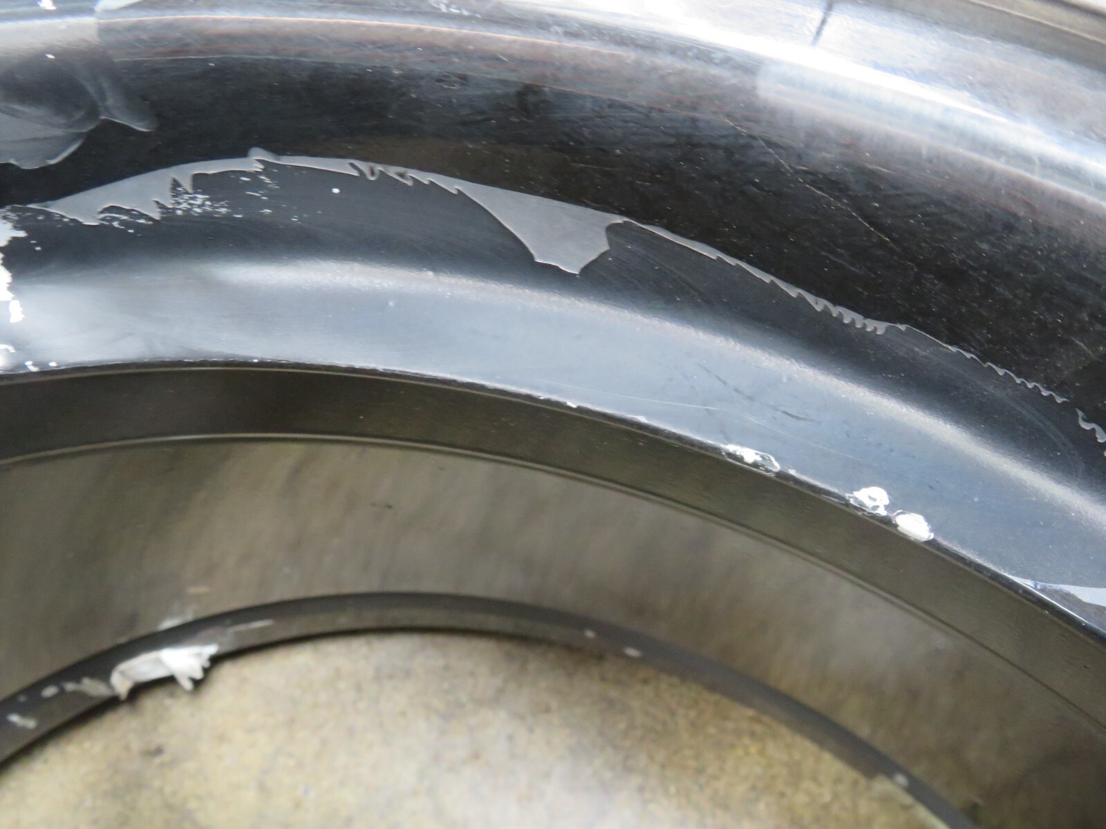 Ferrari F430, Rear Wheel, Black, Chipped Paint, Used, P/N 194266