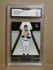 2005 Donruss Zenith Baseball Card #213 JUSTIN VERLANDER RC Graded MINT 9 L@@K