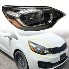 For 2018 2023 Kia Rio Sedan Headlight Lamp Assembly no LED Right Passenger Side