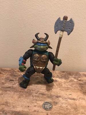 Teenage Mutant Ninja Turtles Leo The Sewer Samurai Action Figure 1990 Playmates