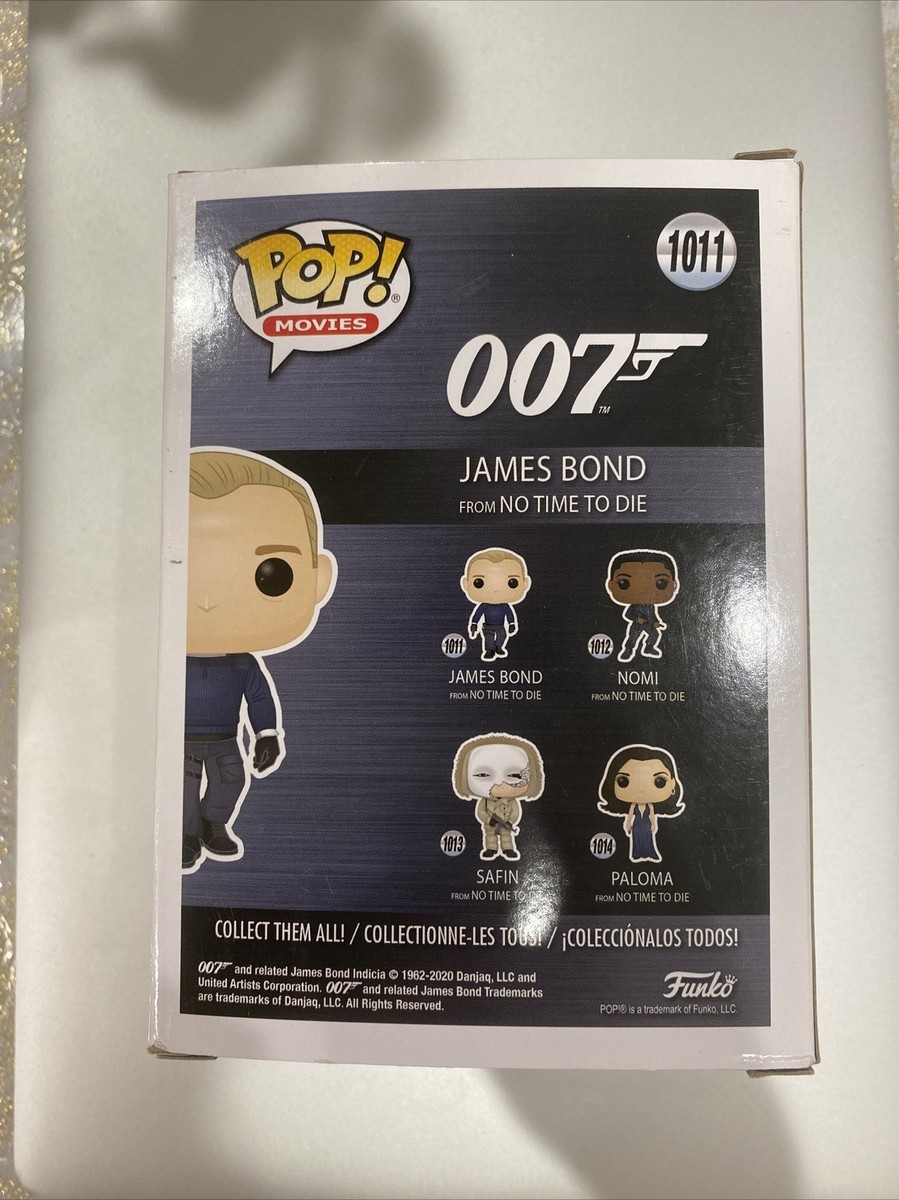 JAMES BOND 007 Funko Pop! #1011 Daniel Craig from No Time To Die
