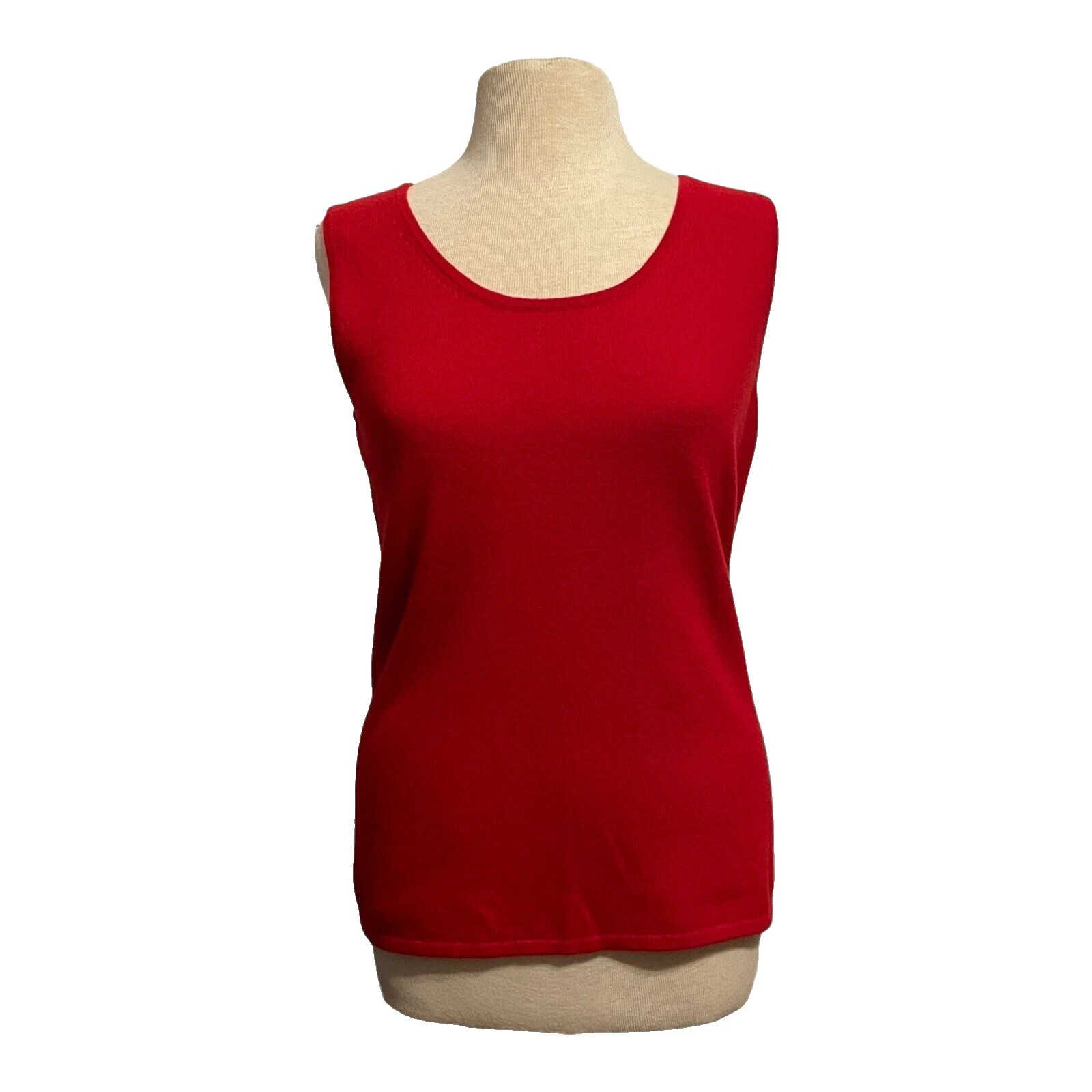 Neiman Marcus Solid Sleeveless Sweaters for Women