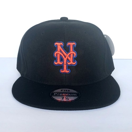 York Mets Baseball Cap Fitted Hat Multi 