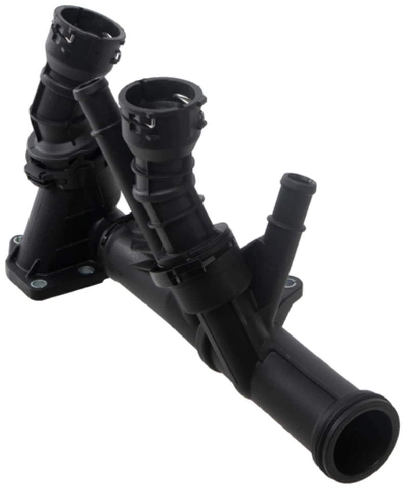 Carcasa termostato refrigerante motor Audi A3 Quattro 2015-2016 4 estaciones Foto 3 de 3