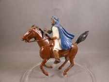 Vtg Britains LTD Arabs of the Desert Lead Soldier Riding Horse REPAIRED ARM FLAW