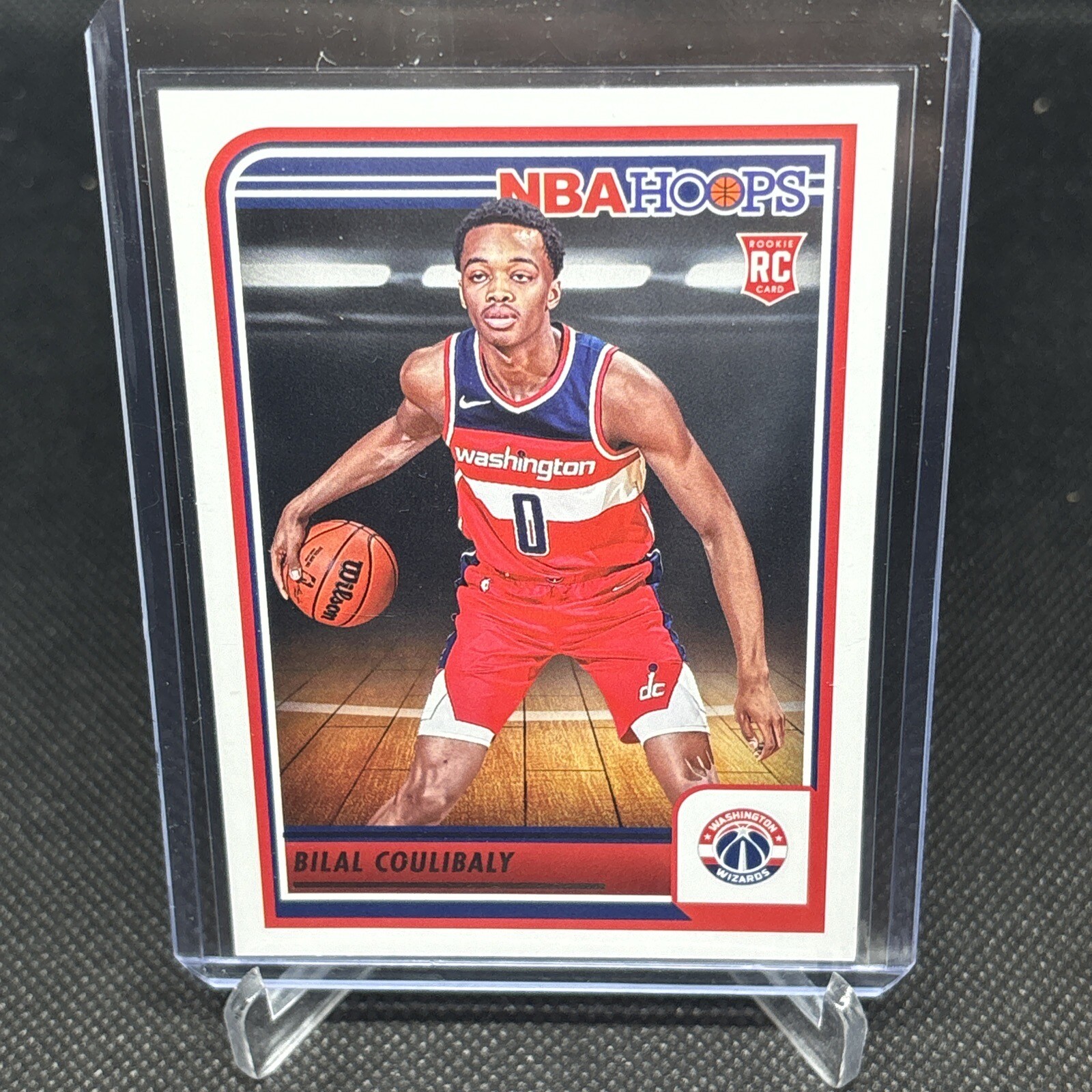 Bilal Coulibaly 2023-24 Panini NBA Hoops Rookie RC #276 Wizards