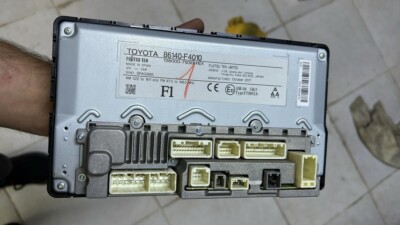 2017-2019 Toyota CH-R OEH Head Unit Radio Touch Screen 86140-F4010