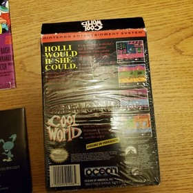Nintendo - Cool World Nes Complete w/ poster Super Rare