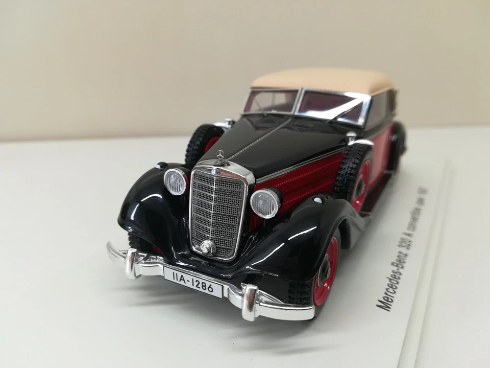SPARK 1:43 - Mercedes Benz 320 A cabriolet - 1937 - Immagine 4 di 4