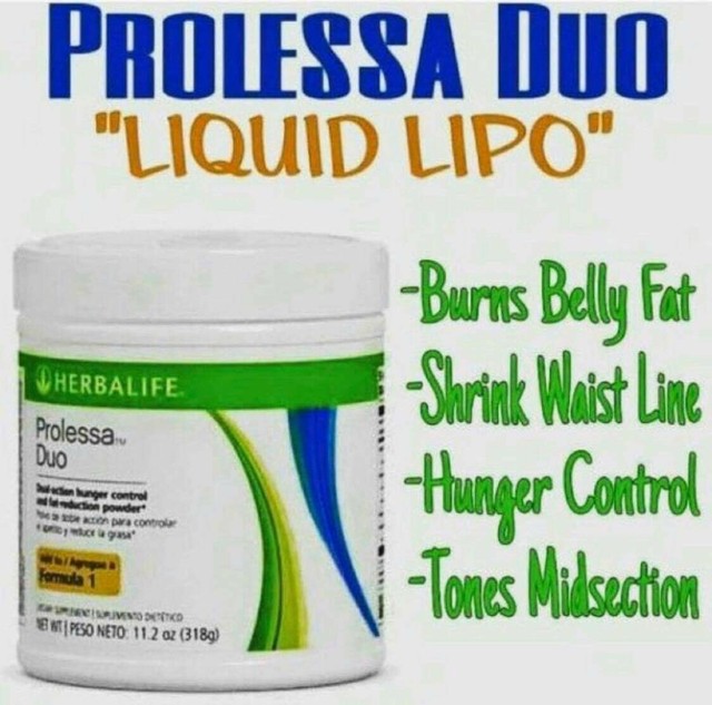 Herbalife 1076 Prolessa Duo 11.2 Oz Fat Burner 30 Day Supply for sale