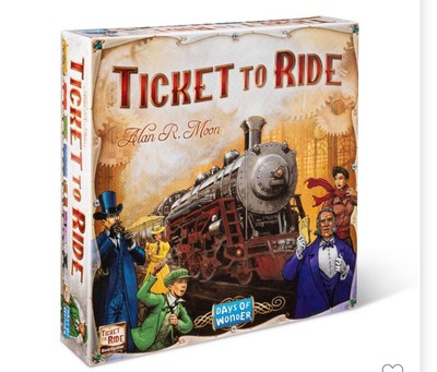 Days of Wonder Ticket To Ride by Alan R. Moon Train Adventure Board Game