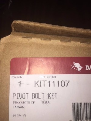  Meritor Kit 11107 Bolt Pivot Kit