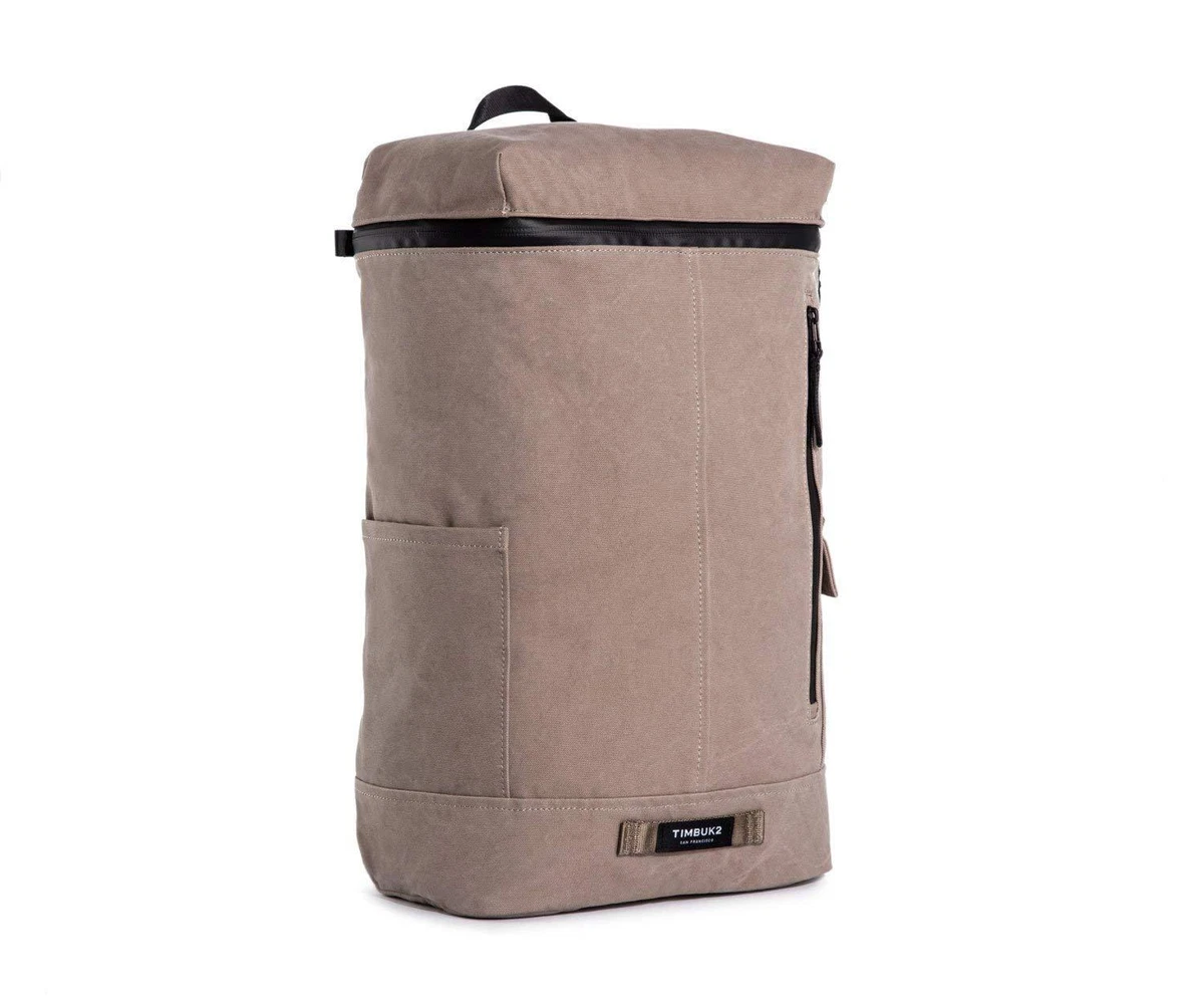 Timbuk2 Beige Canvas Backpack with Brown Accents Brand New Timbuk2 Uptown Backpack | Mercari main image 4