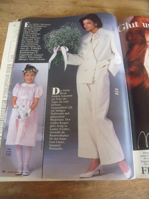 Magazine Burda Moden Mariage - Édition 1985, Modèles De Robes Multiples - Occasion, Originaire D'Allemagne