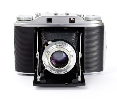Agfa Isolette III Rangefinder 120 Film Camera Lens Solinar