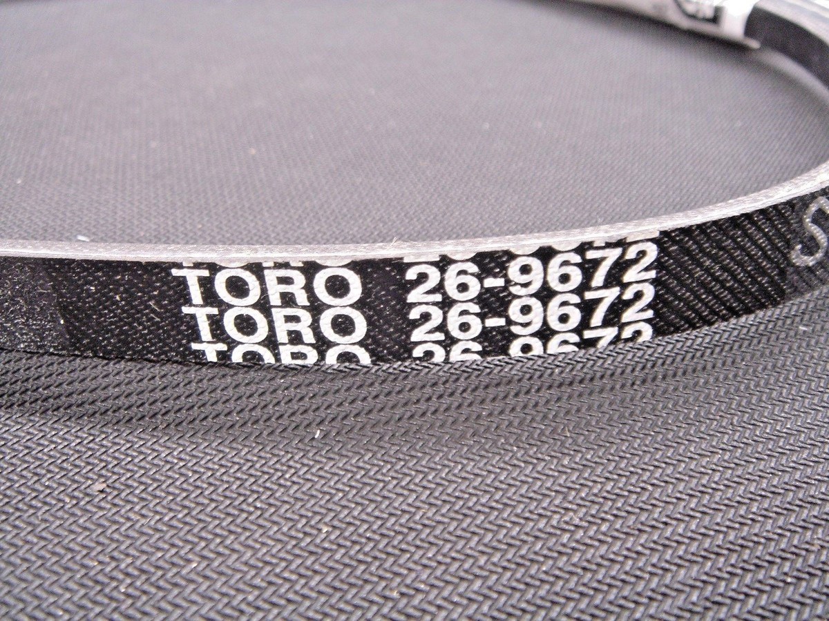 kkknicoです。 Toro 26-9672 OEM auger drive belt small frame snow blower new