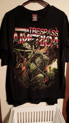 Metal Hammer Trespass Festival T-shirt 2012 Undead Emo Punk Goth Metal