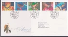 Great Britain 1998 Christmas First Day Cover 373c Bethlehem to Karrinyup